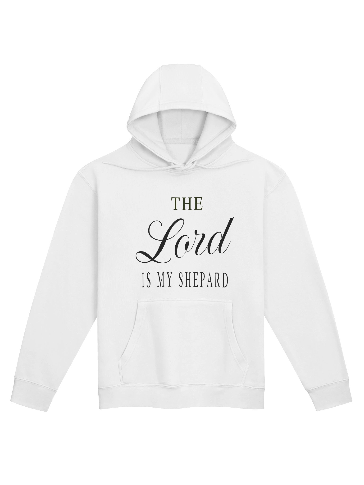 D2You Hoodie - The Lord is My Shepard (Front) product image (1)