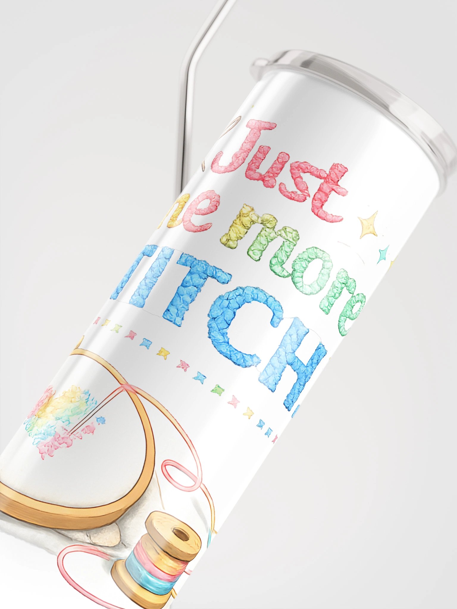 Just one more Stitch Stainless Steel Tumbler product image (4)