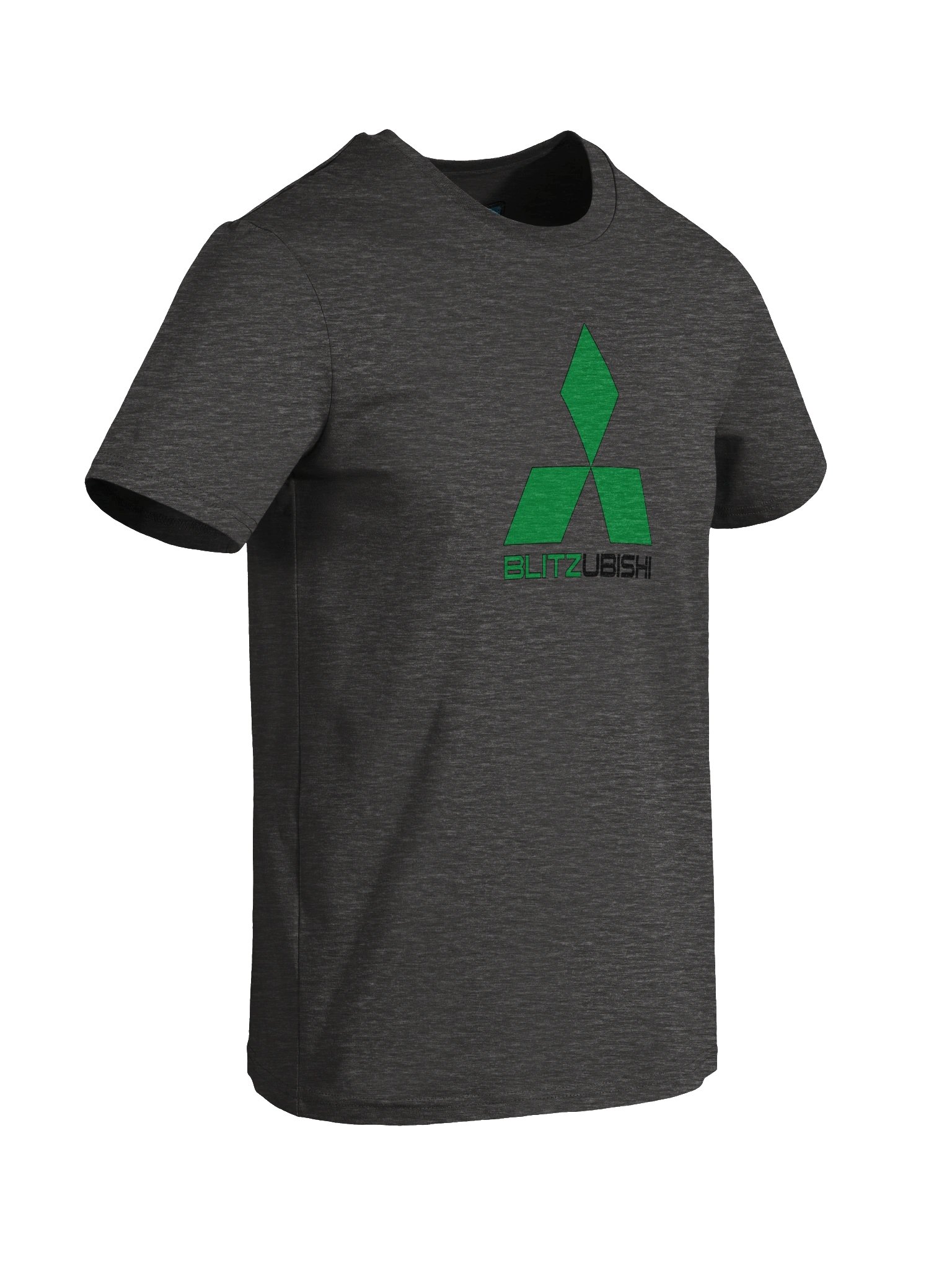 "Blitsubishi" Vintage Parody Logo Organic Tee product image (48)