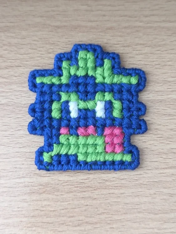 Ralsei Cross Stitch Patch product image (1)