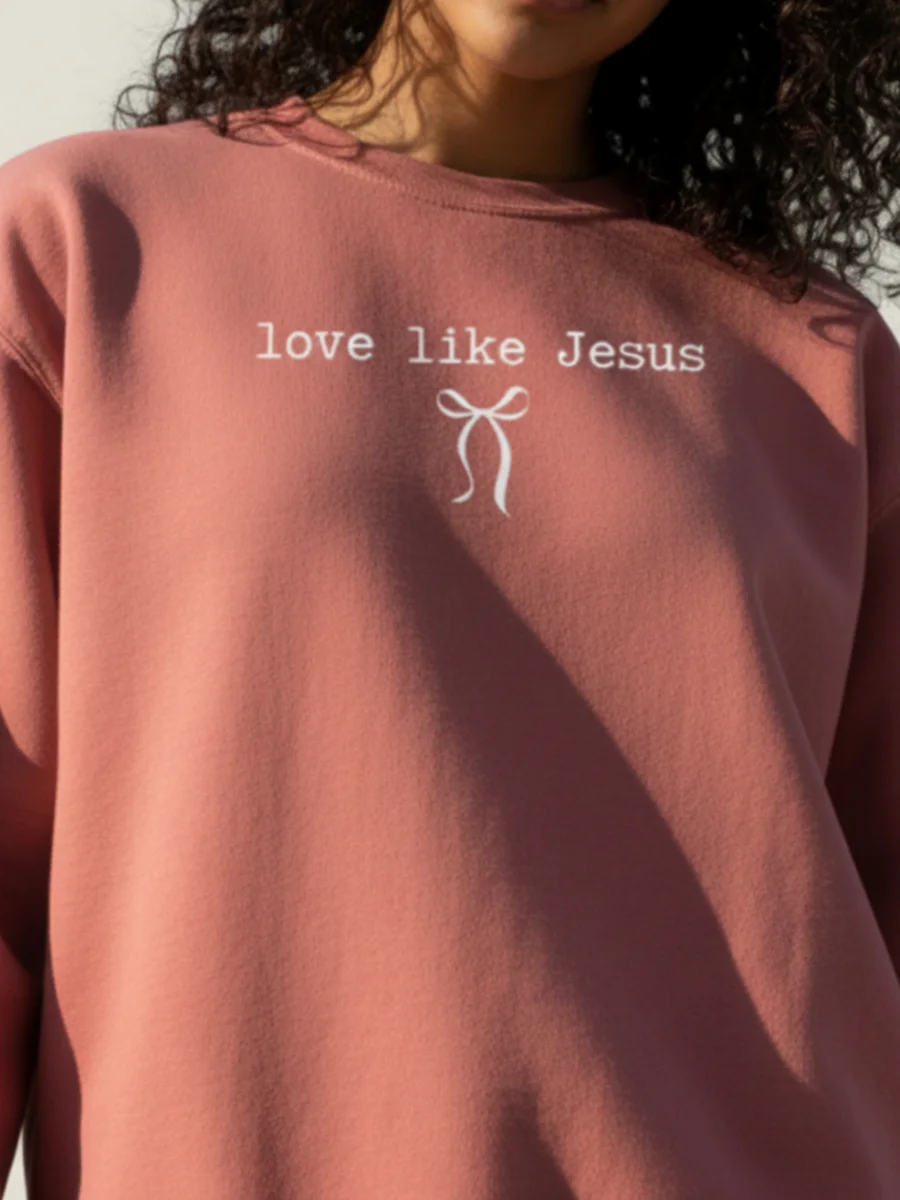 LOVE LIKE JESUS UNISEX CREWNECK product image (6)