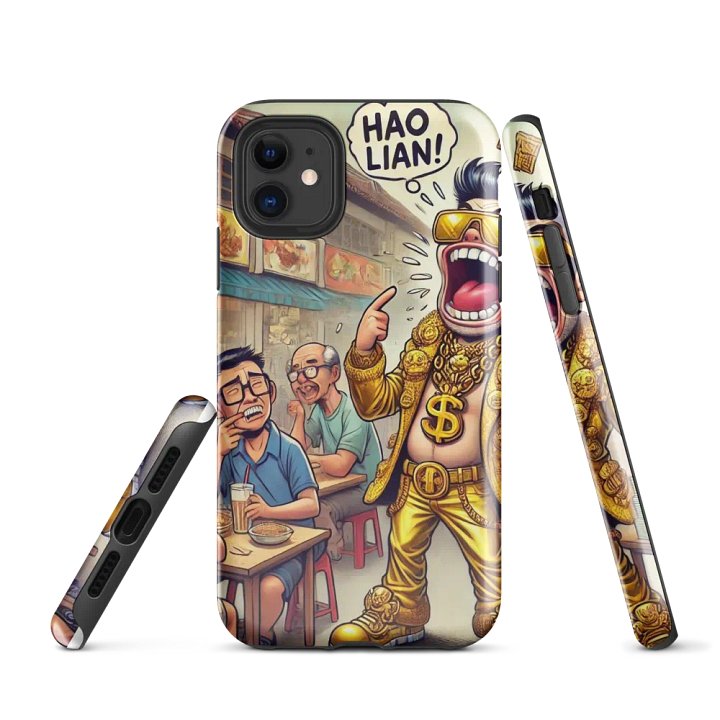 Gold Bling Dollar iPhone® Tough Case Hao Lian product image (1)