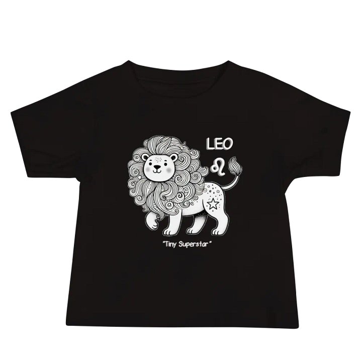 Leo Tiny Superstar Baby Tee product image (3)
