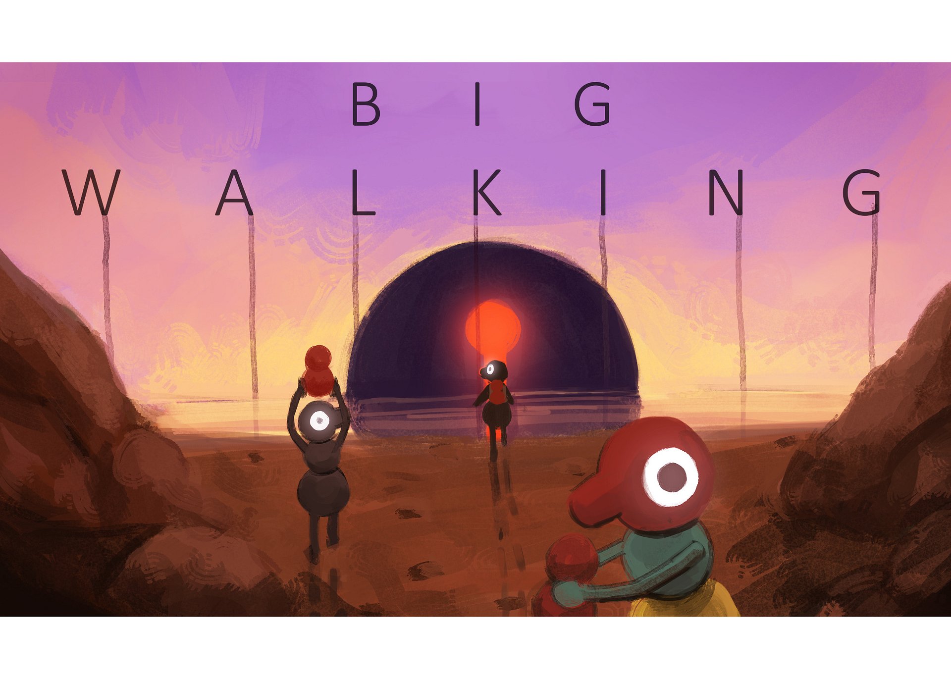 Death stranding X Big Walk Matte print product image (1)