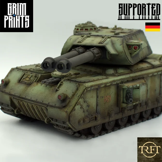 Grim Maus Heavy Battle Tank STLs product image (1)