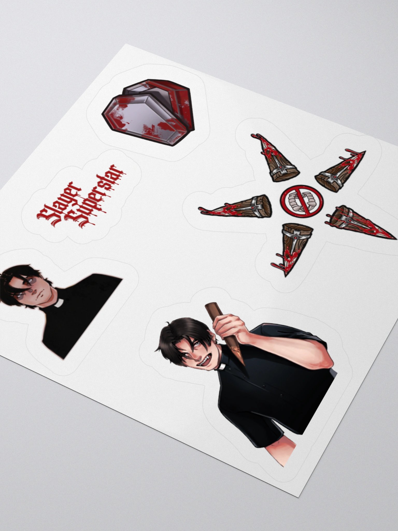 Slayer Superstar Stickers product image (9)