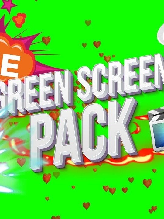 Green Screen Pack #1 New Chroma Key Pack product image (1)
