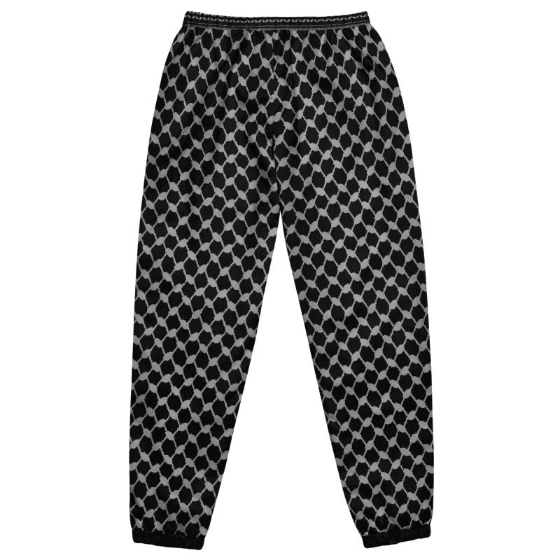 Black Keffiyeh Unisex Track Pants product image (2)