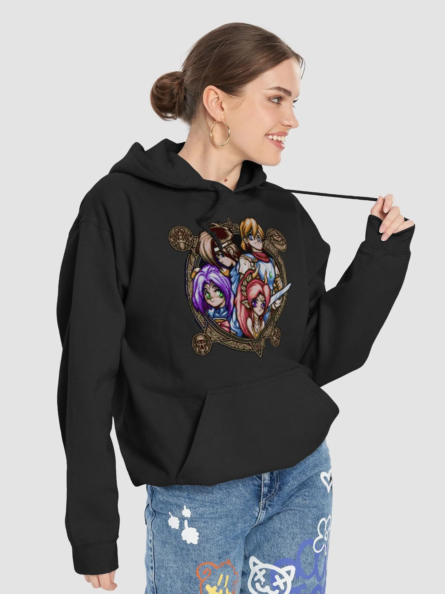 Shining Force CD: Framed Heroes Hoodie product image (69)