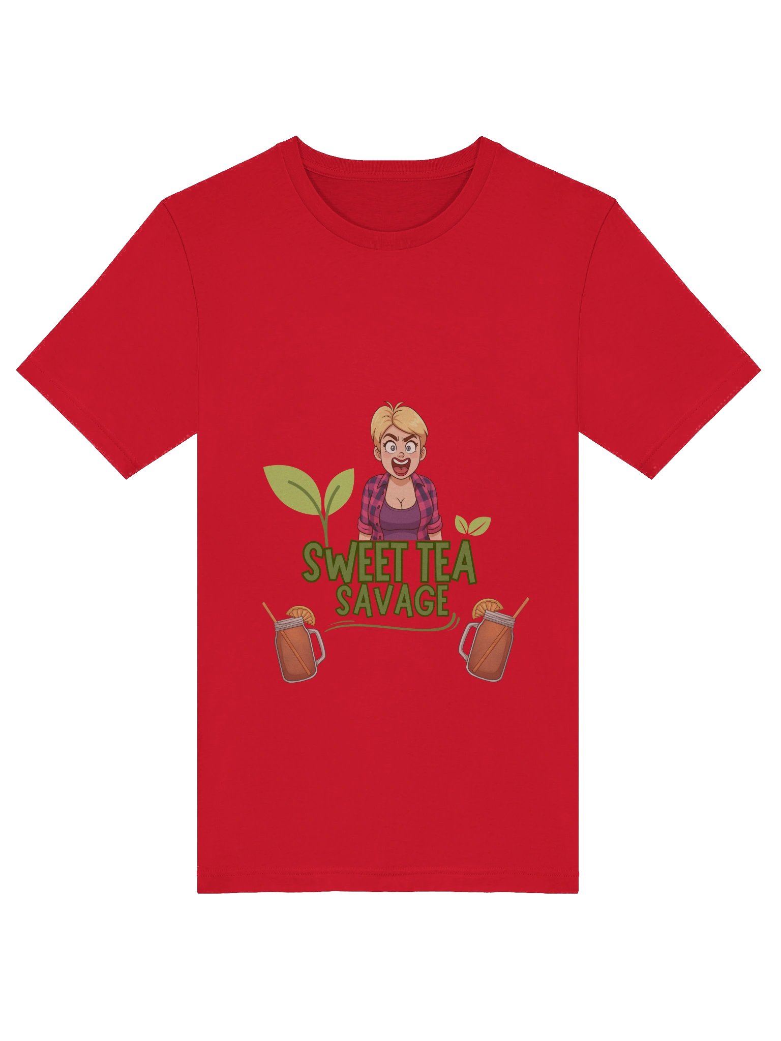 Sweet Tea Savage Tee for Women🍹💋 product image (5)