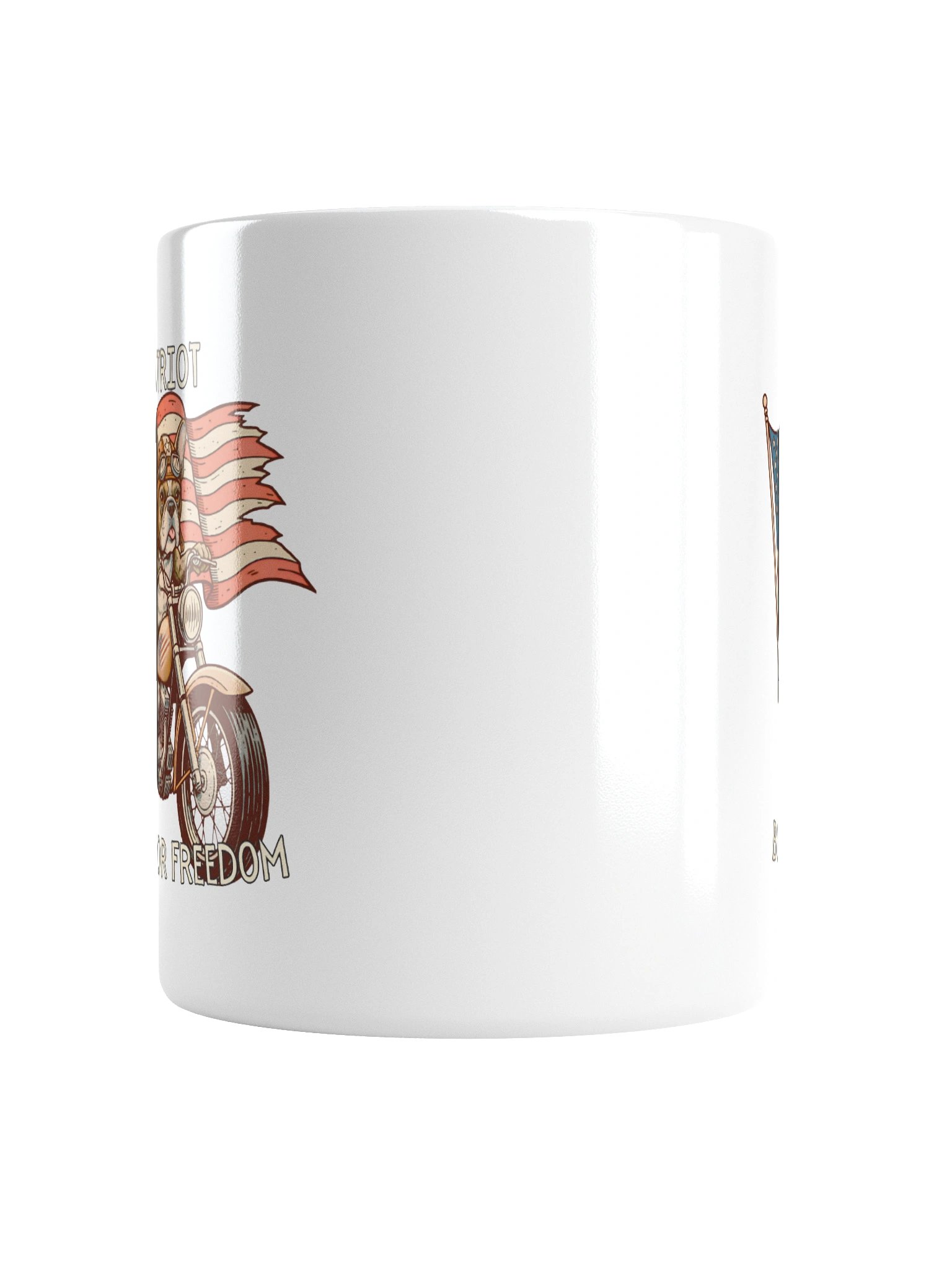 Patriot Bulldog Biker Mug product image (3)