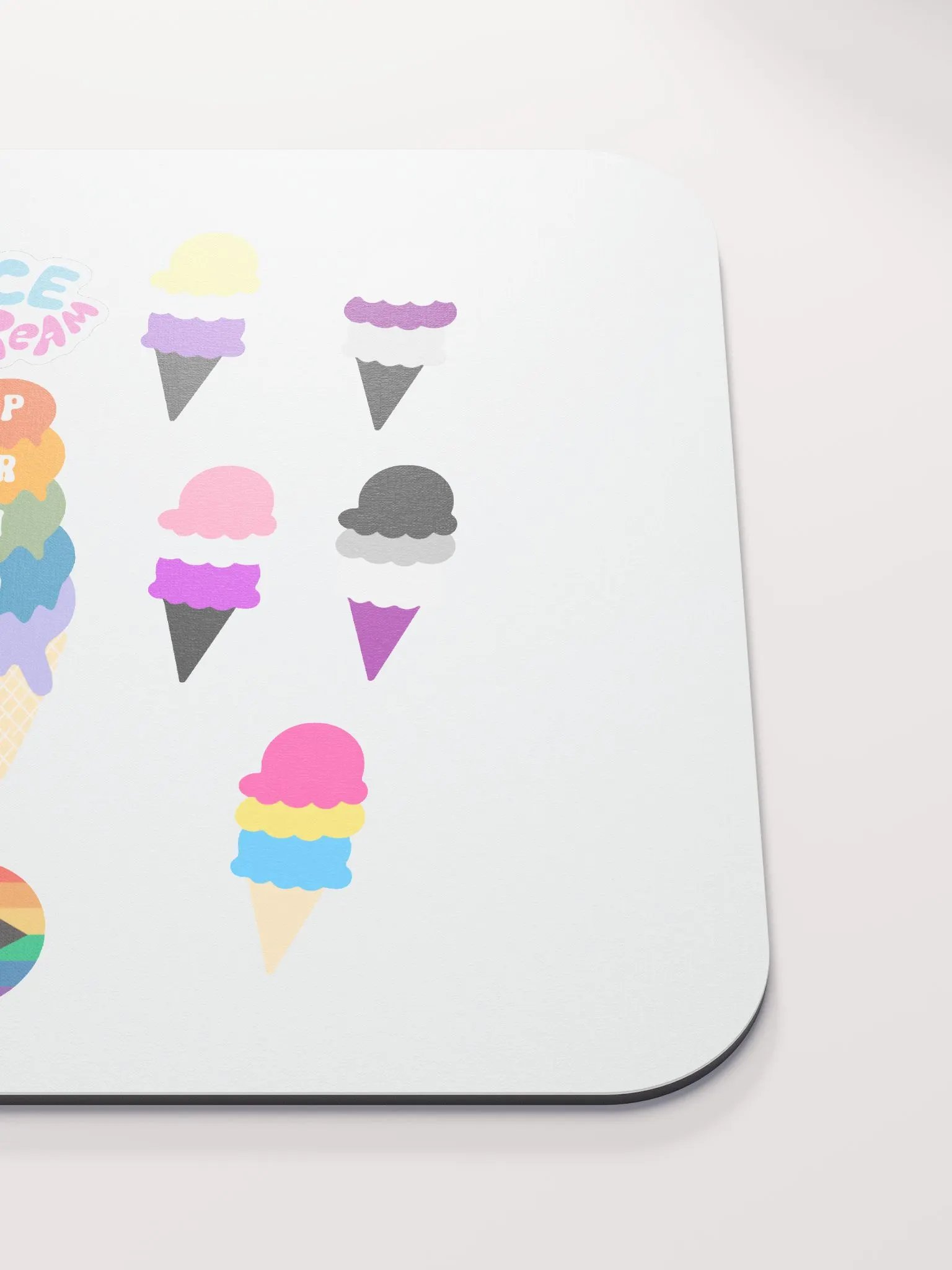 Pride Ice Cream Mouse Pad product image (5)