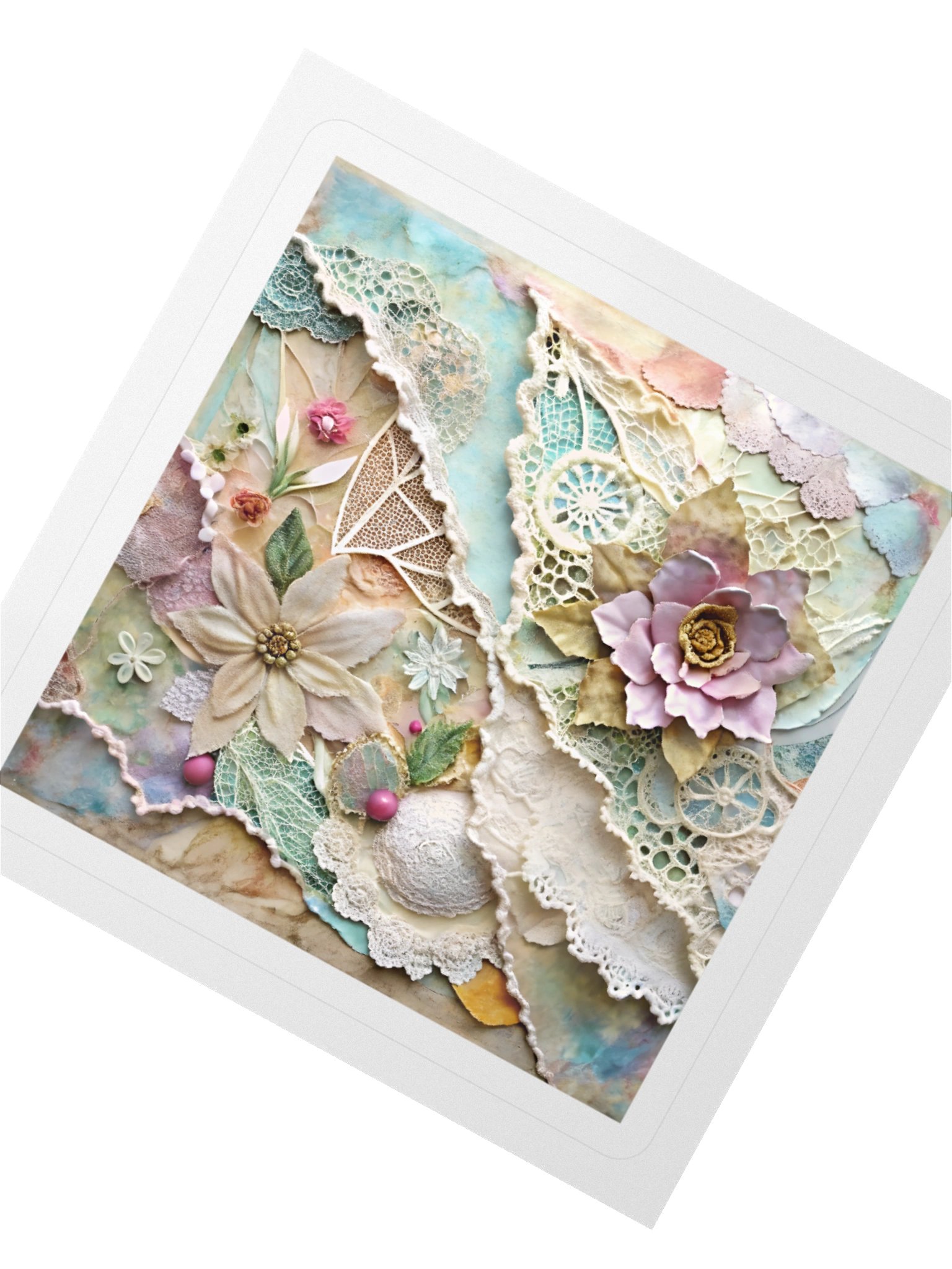 Layered Realms Collage Sticker #4 product image (5)