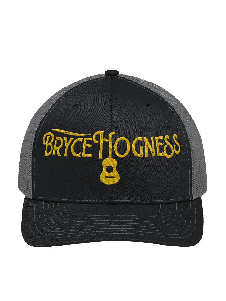 Bryce Hogness Black/Gray Trucker Hat product image (1)