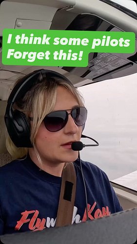 I think some pilots forget this!
So for any new pilots, want-to-be pilots, older pilots, or even chair pilots, here’s a frien...