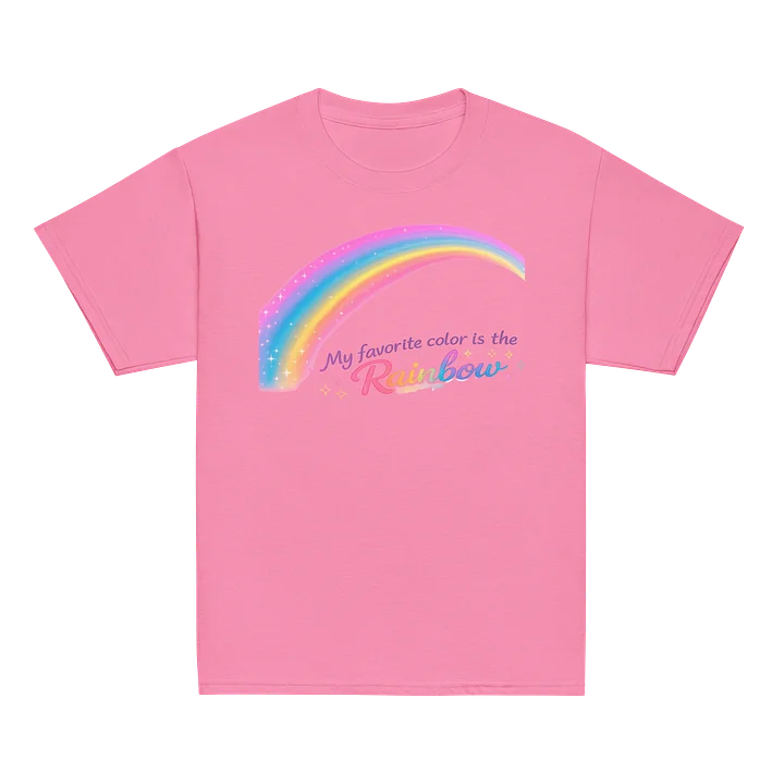 Rainbow Shimmer Youth Tee product image (2)