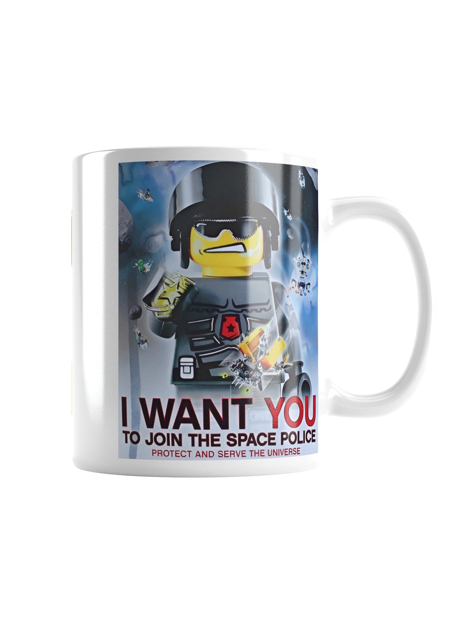 Space Police Recruitment Mug product image (3)