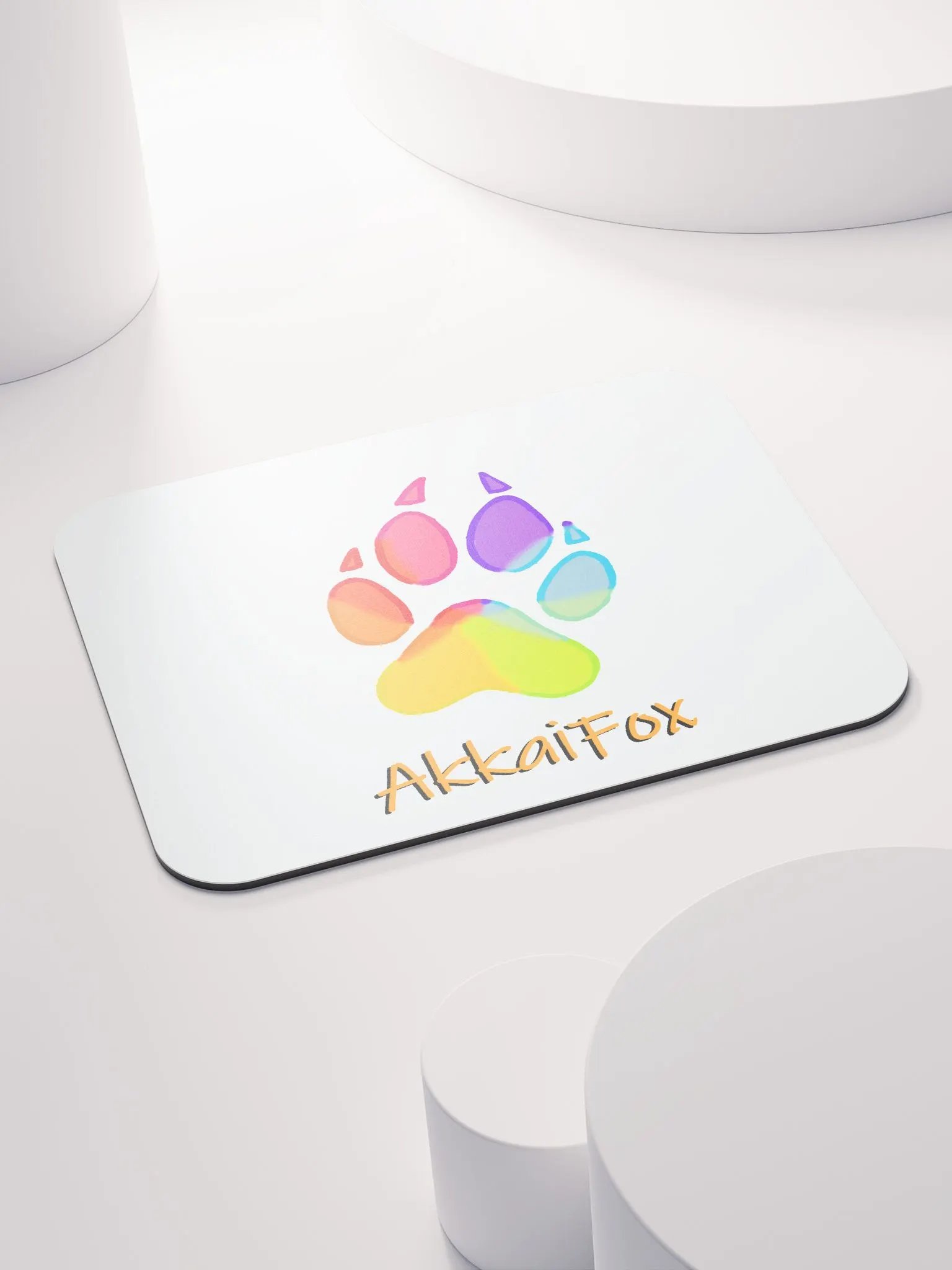Rainbow Paw Mouse Pad product image (4)