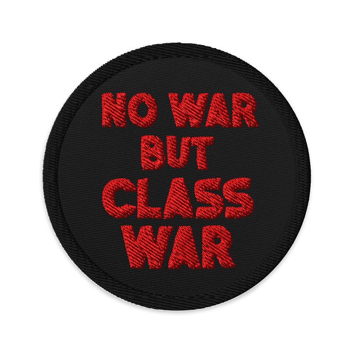 No War but Class War Patch product image (1)