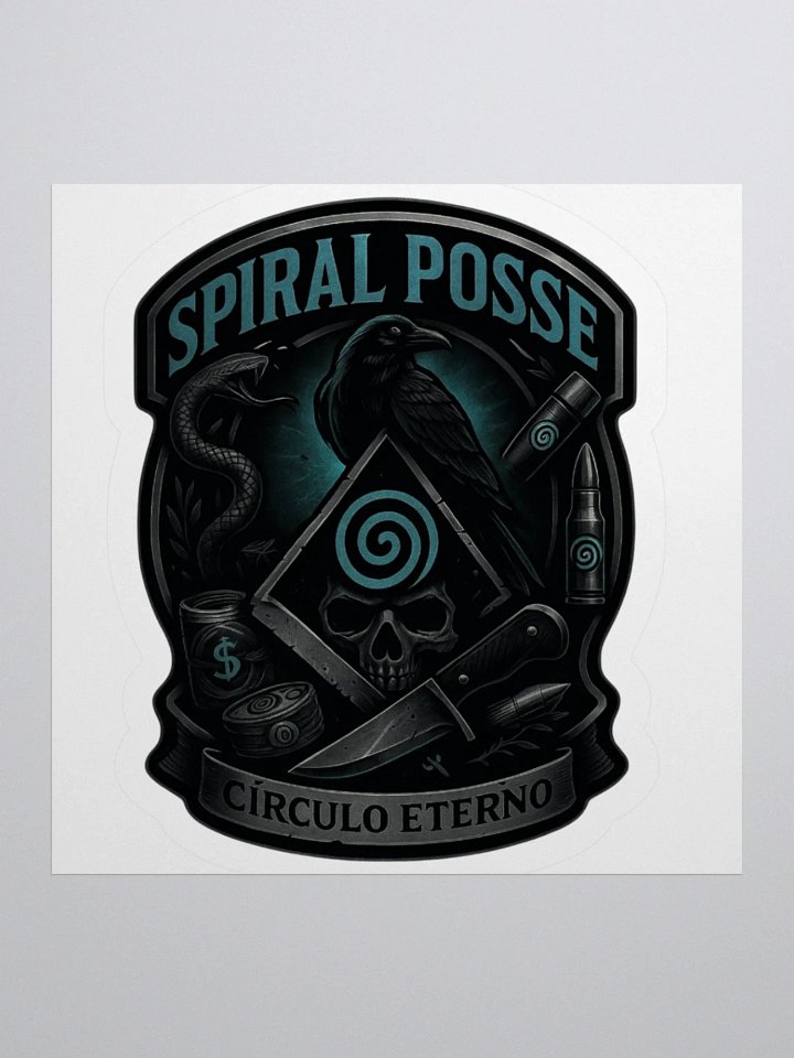 Spiral Posse™ Mark – Vinyl Sticker product image (1)