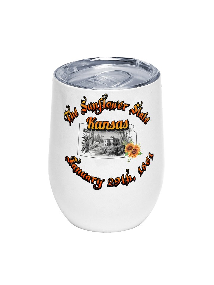 Kansas - USA State Wine Tumbler product image (1)