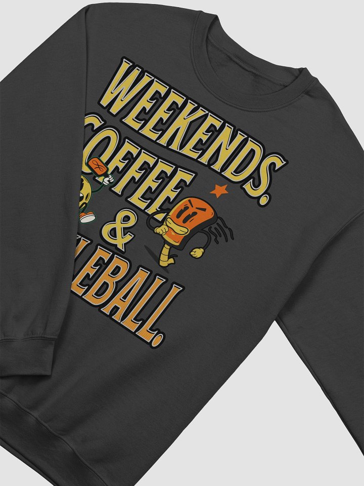 Weekends Coffee And Pickleball Fever Sweatshirt product image (2)