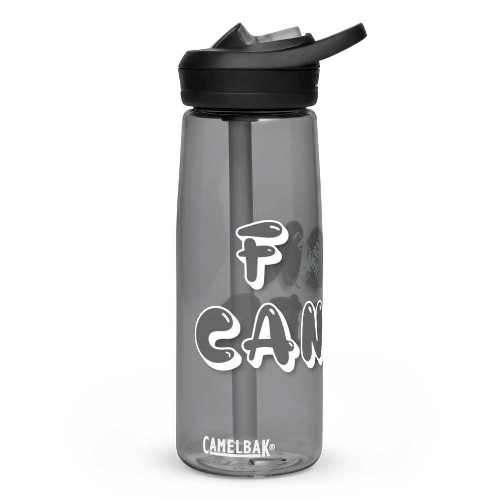 F*CK CANCER Sports Water Bottle product image (1)