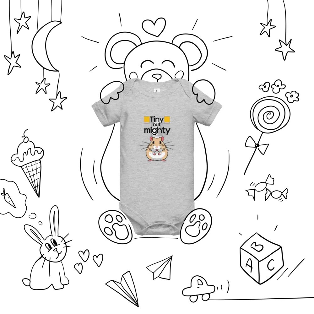 Mighty Rodent Baby Onesie product image (46)