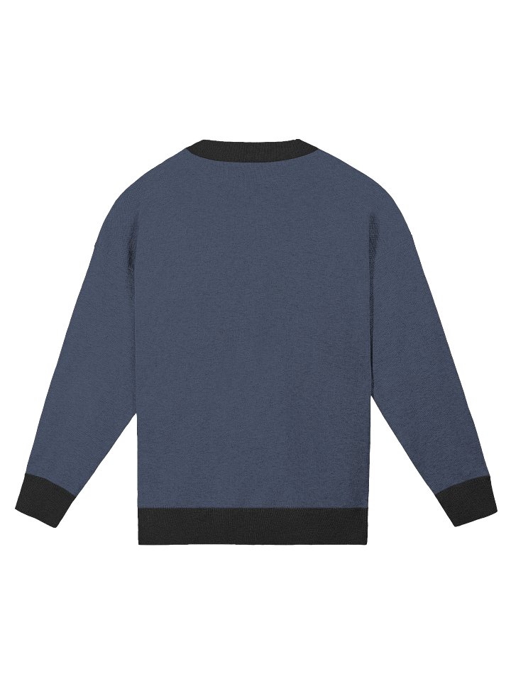 Ride More Halloween Sweater – Witch Jacquard Knit Crewneck Pullover Sweater with Bats and Moon product image (7)
