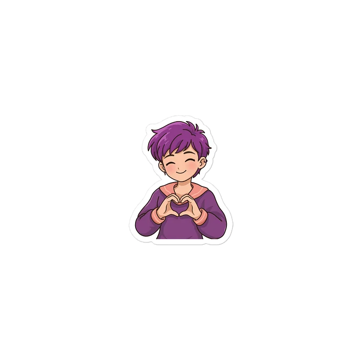 Firesong Heart Sticker product image (2)