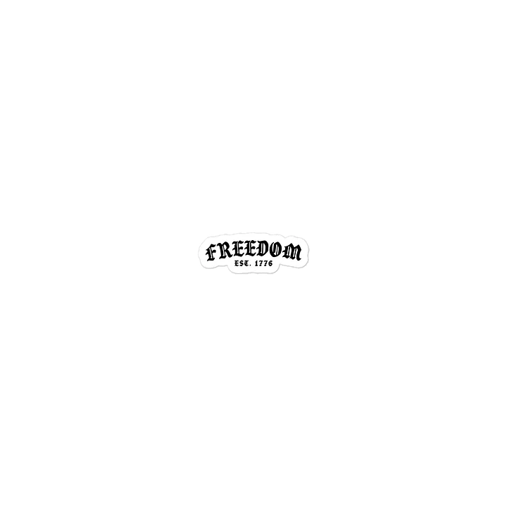 1776 Die-Cut Sticker product image (1)