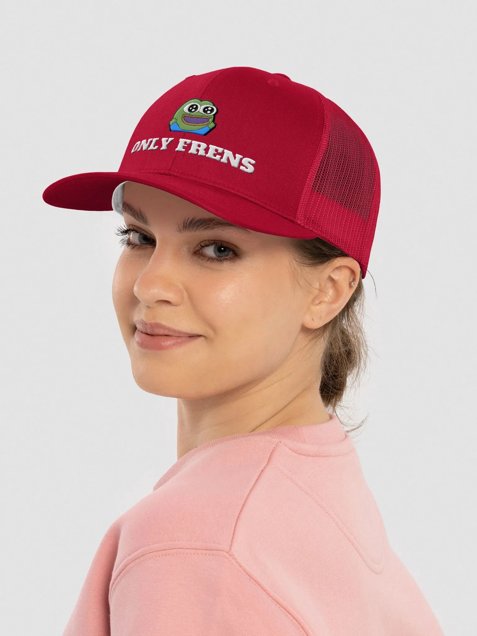 ONLY FRENS PEPE CAP product image (2)