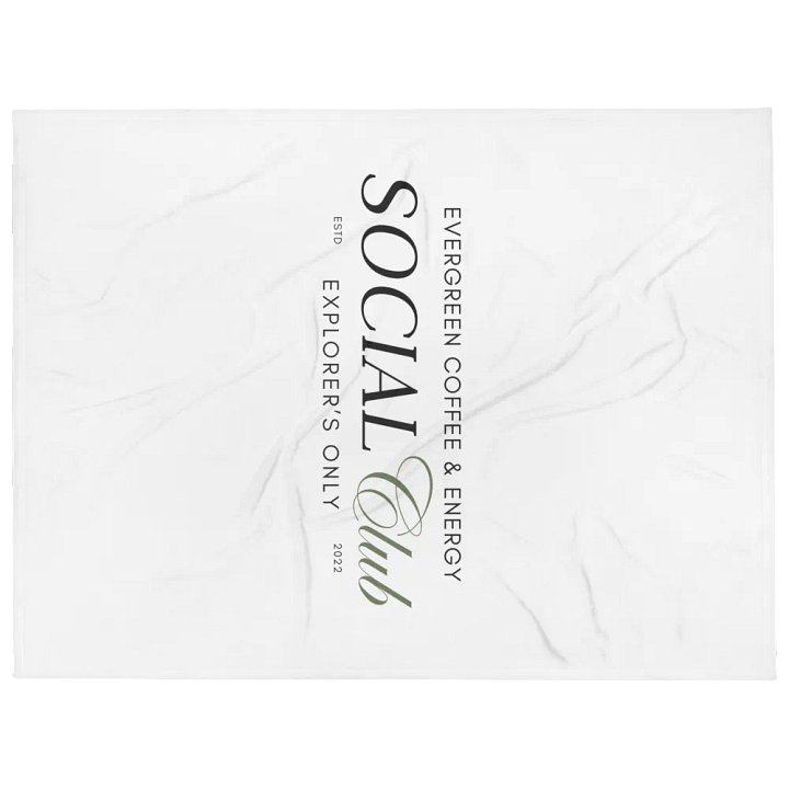 Social Club Throw Blanket | Sip Society product image (2)
