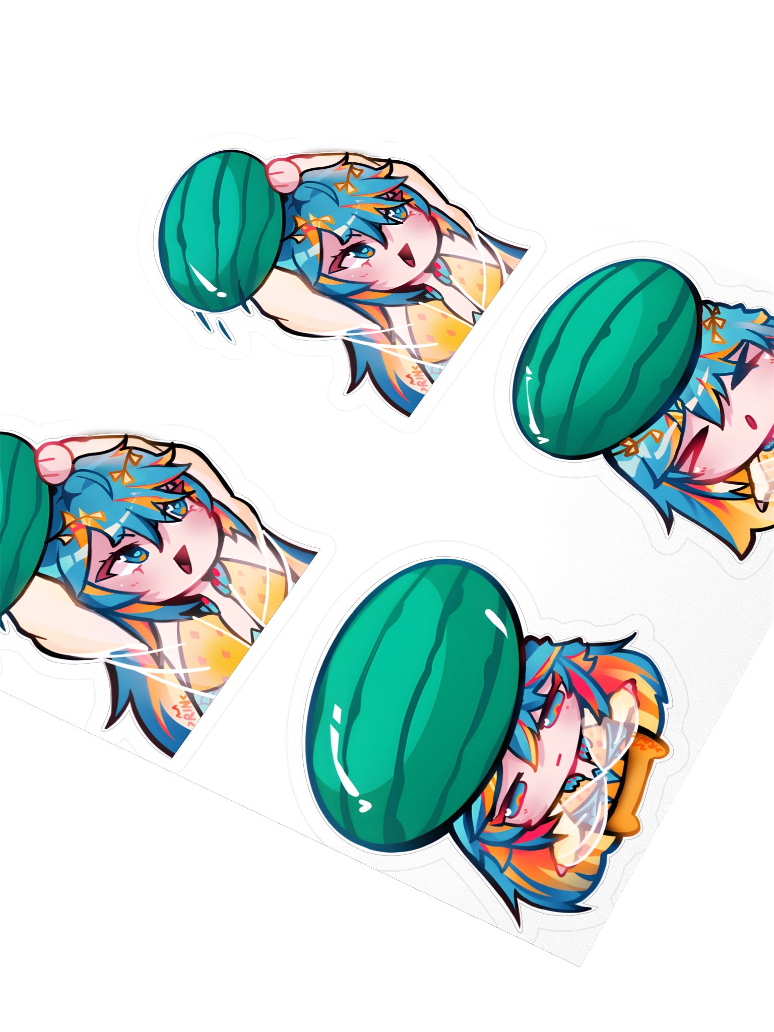 The Melon Trifecta Sticker Pack! product image (3)