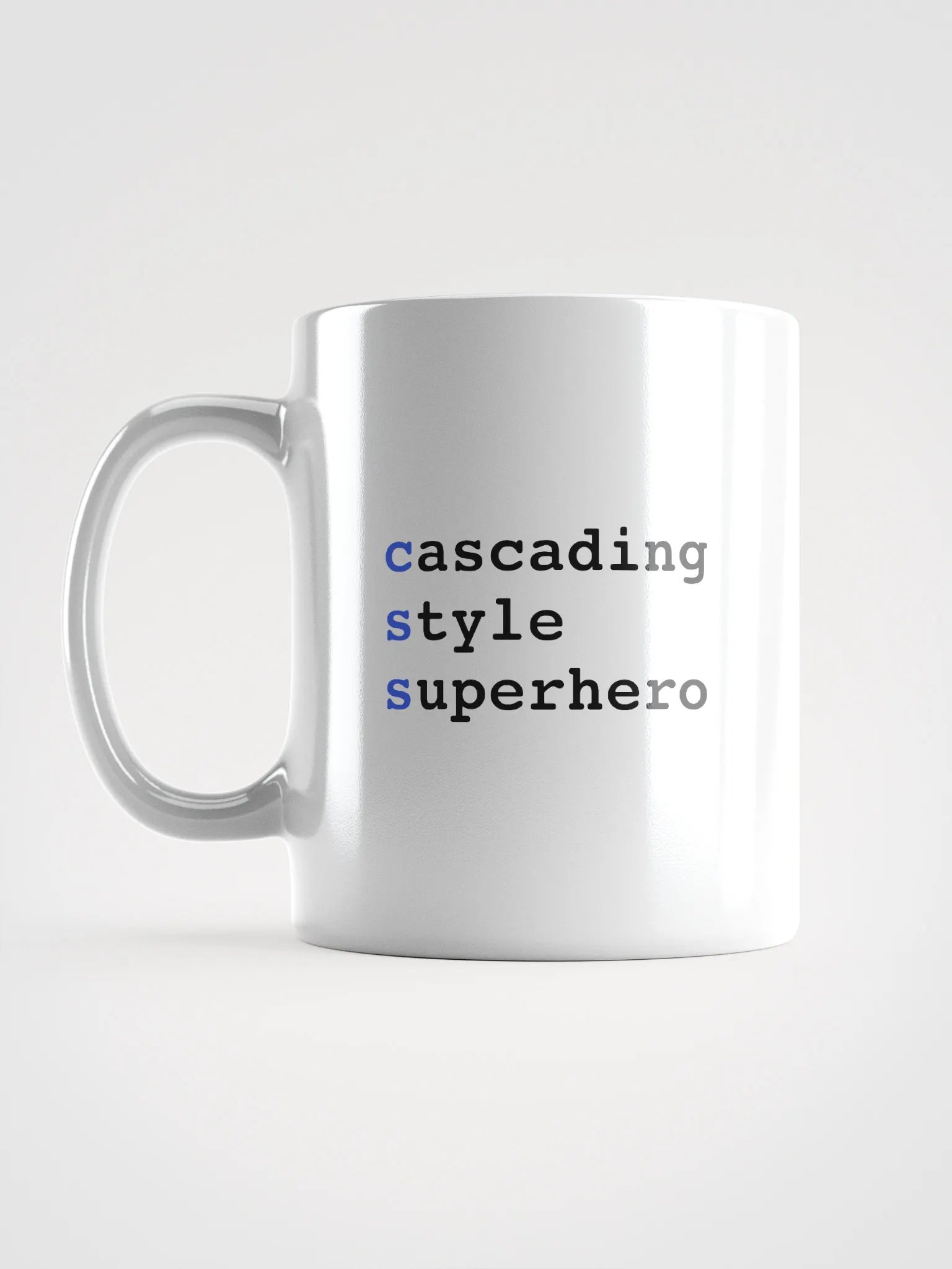 CSS Cascading Style Superhero Mug product image (6)