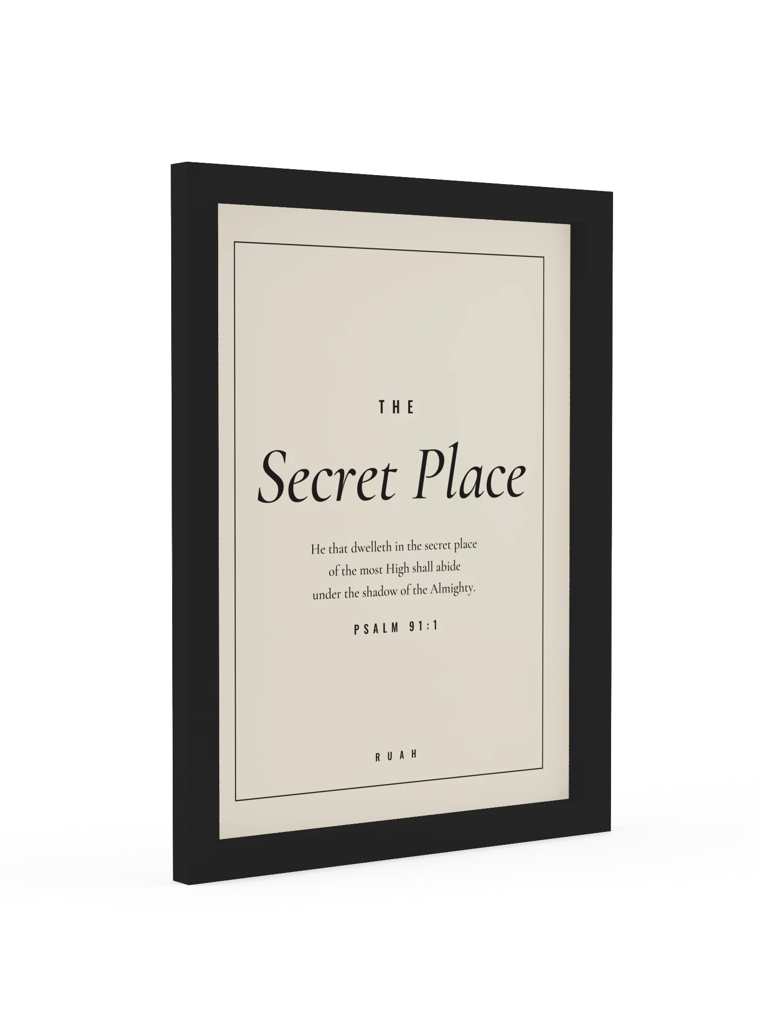 The Secret Place: Psalm 91:1 Framed Poster product image (3)