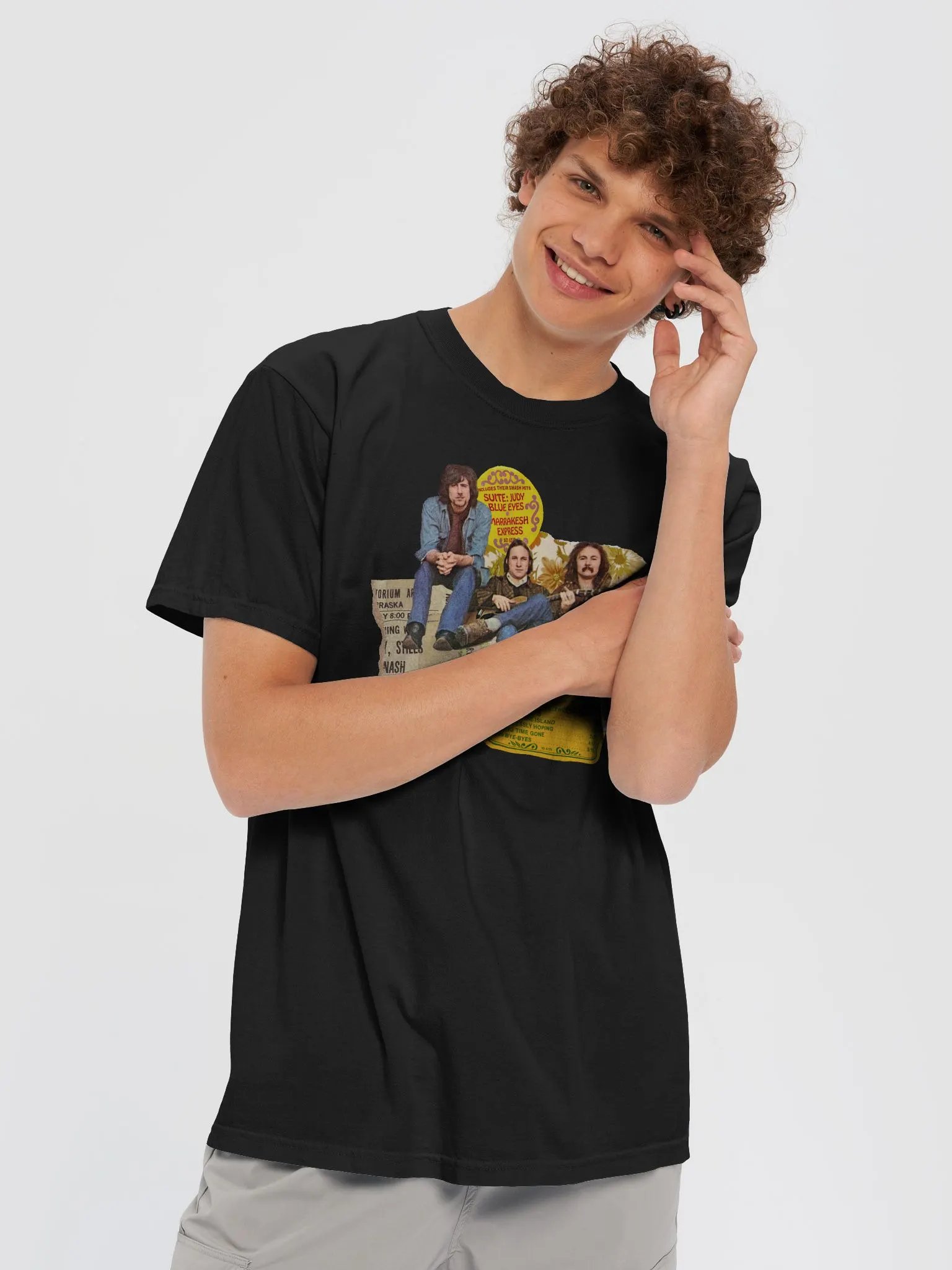 Faded Mirage Crosby Stills and Nash T-Shirt product image (3)