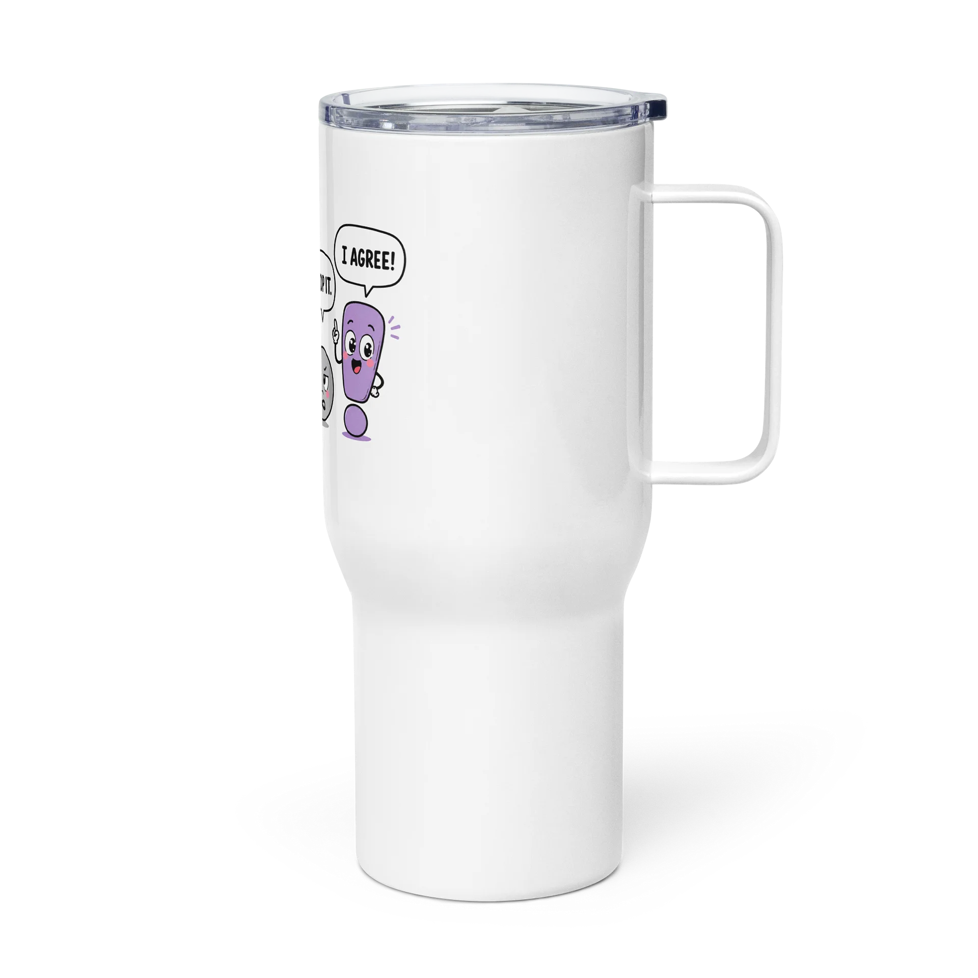 Funny English Grammar Punctuation Party Teacher Tumbler Travel Mug product image (3)