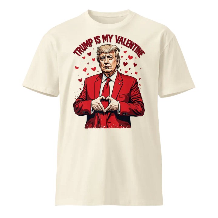 Trump Is My Valentine - Funny Valentine's Day T-Shirt product image (1)