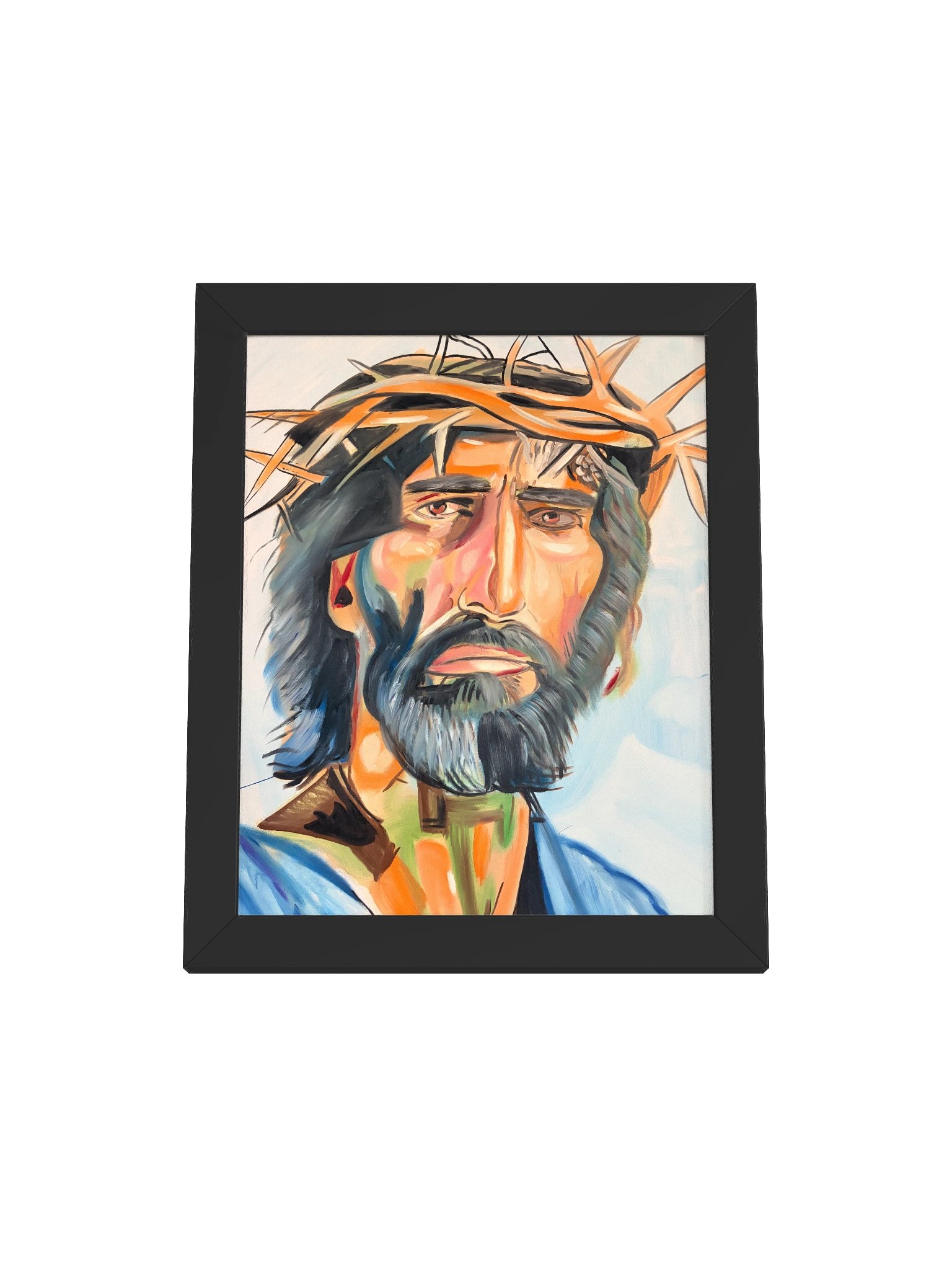 Jesus Christ by Warren Willowdale (Framed High-Quality Matte Poster) product image (1)
