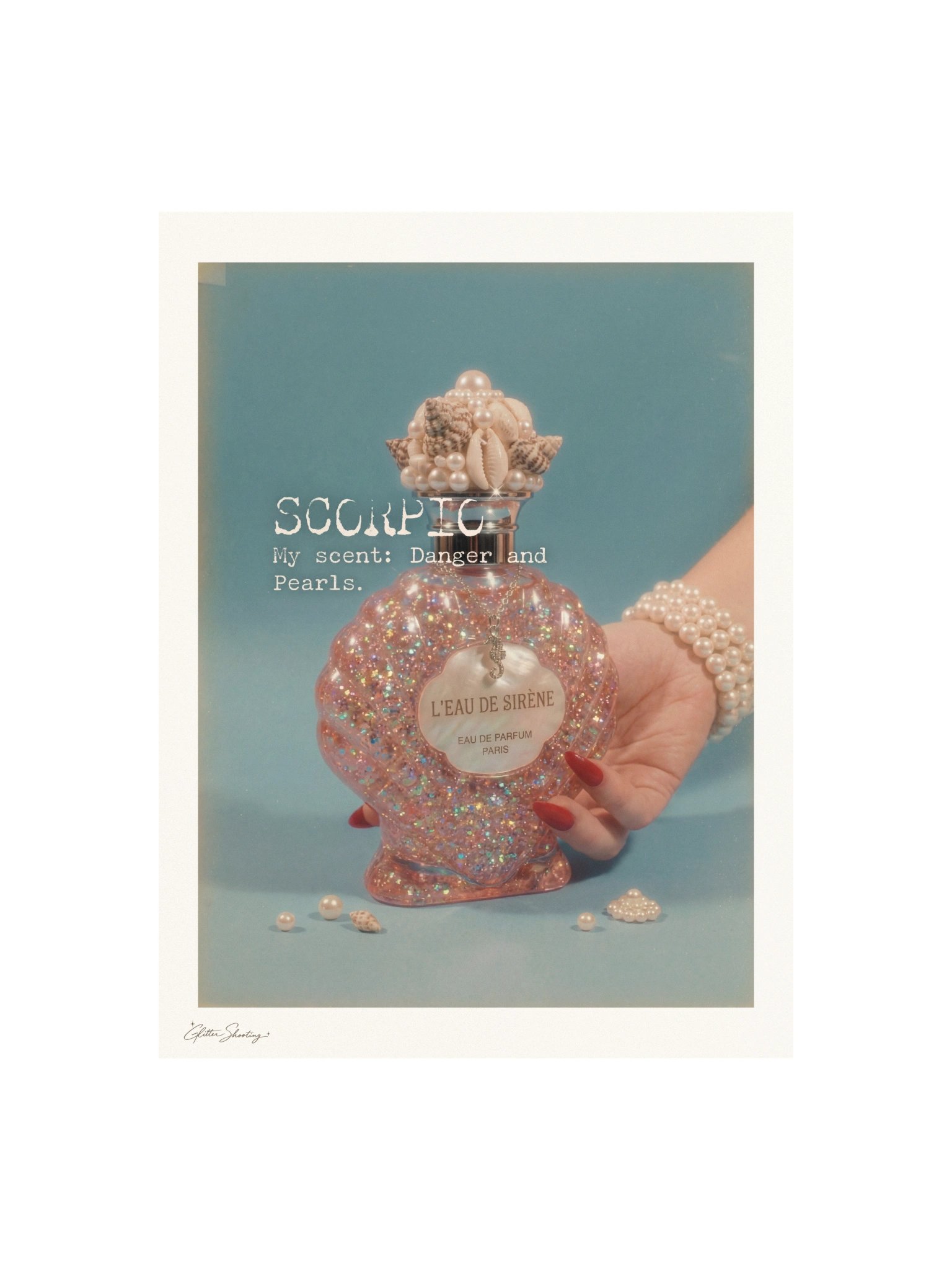 Scorpio Mermaid Zodiac Art Print product image (1)