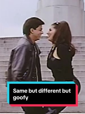Same but different but goofy #srk #shahrukhkhan #baadshah #bollywoodsongs #bollywoodsong 