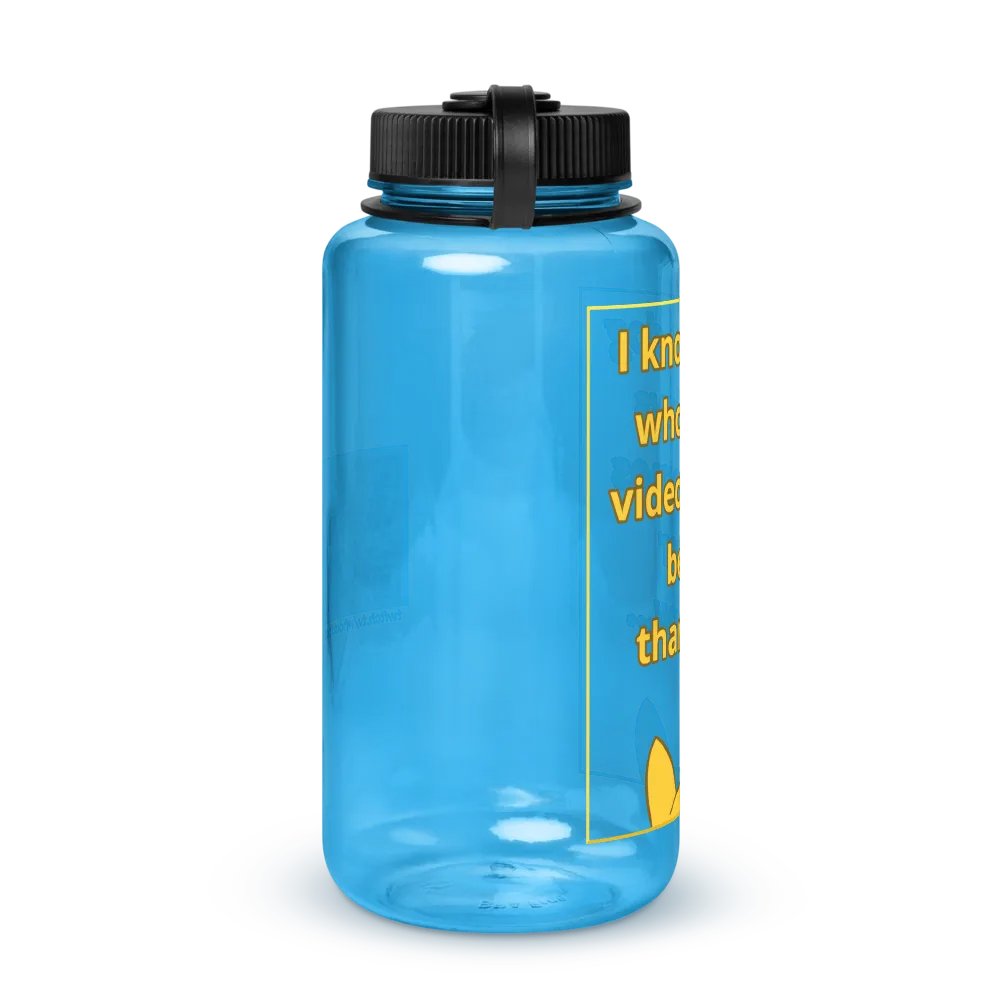 Doopsters - I know a Dog Gamer - Wide Mouthed Water Bottle 32 Ounce product image (4)