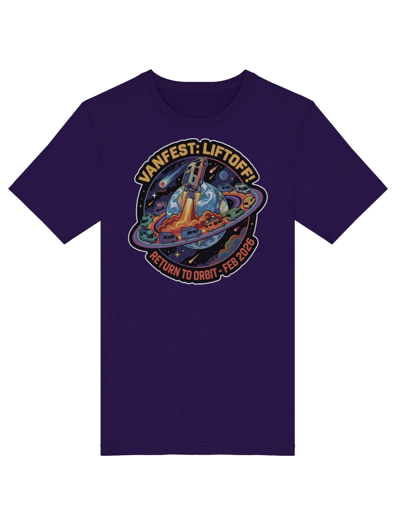 VanFest - LIFTOFF! 2026 Official Event Tshirt product image (5)