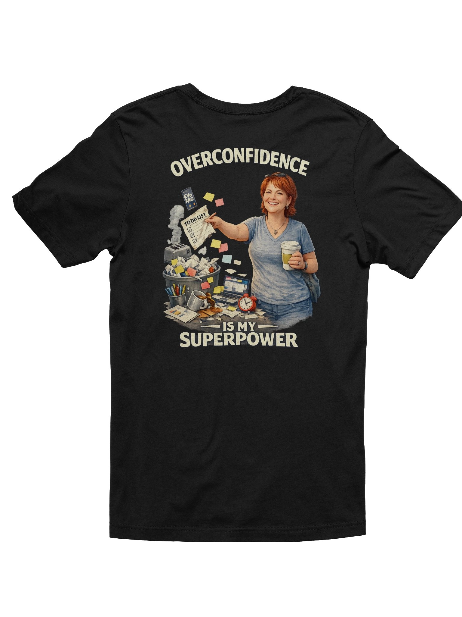 Overconfidence Superpower T-Shirt product image (1)