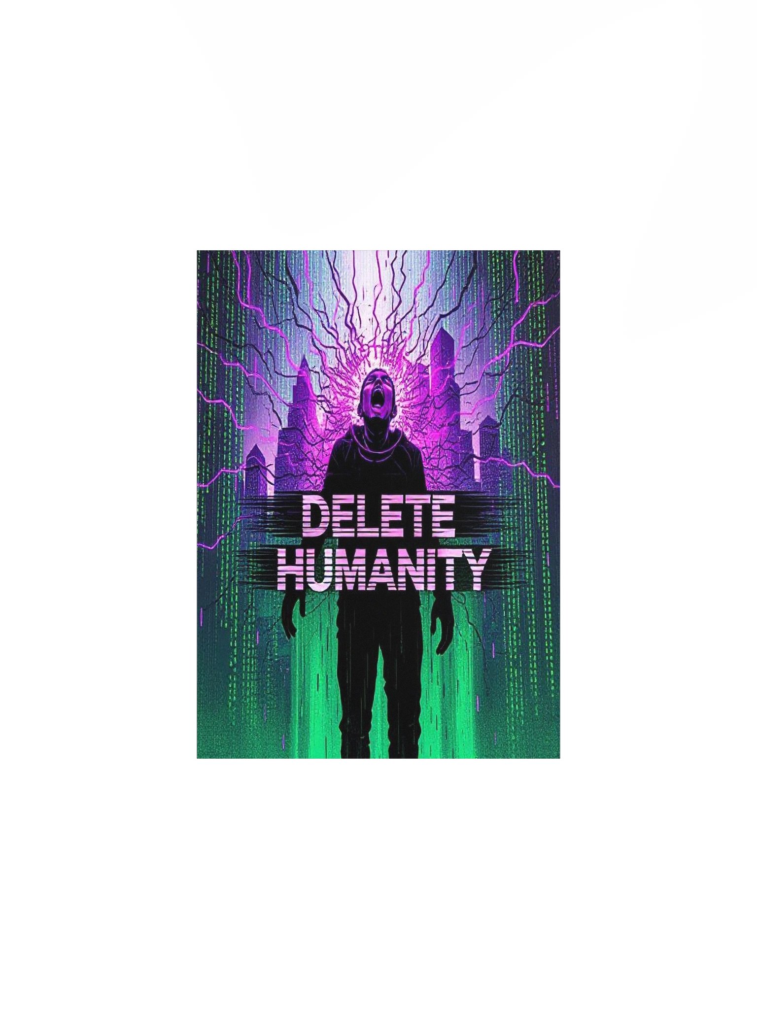 Delete Humanity Poster product image (2)