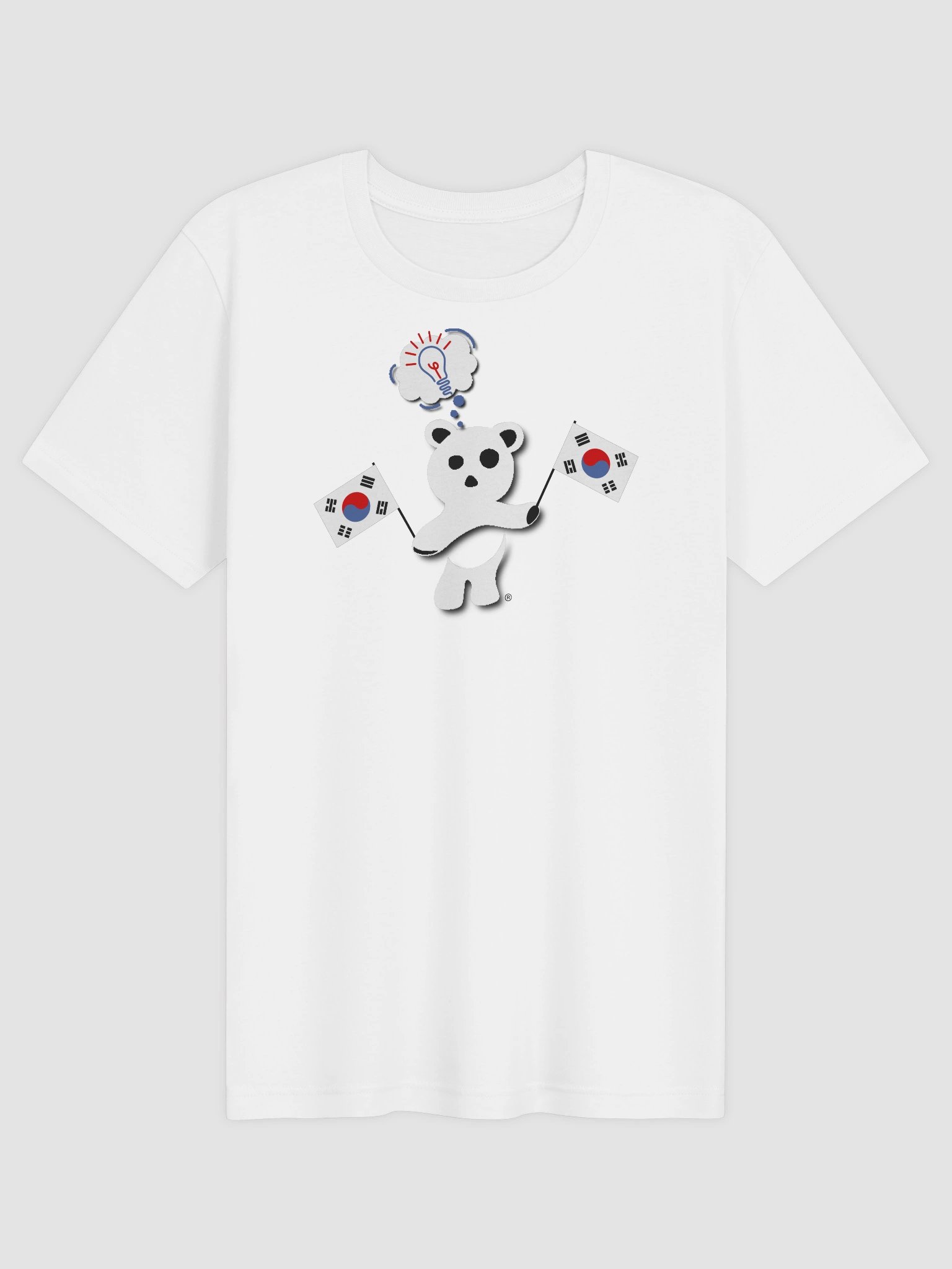 Korea Republic — Country Bear T-Shirt | BehrBrained Media product image (7)