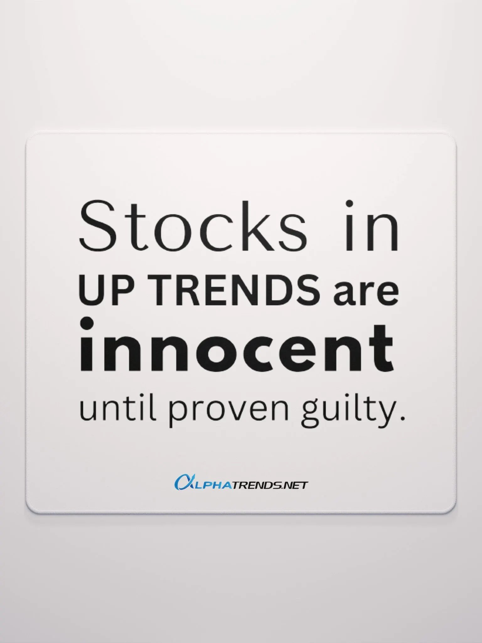 Innocent Until Proven Guilty Mouse Pad product image (2)