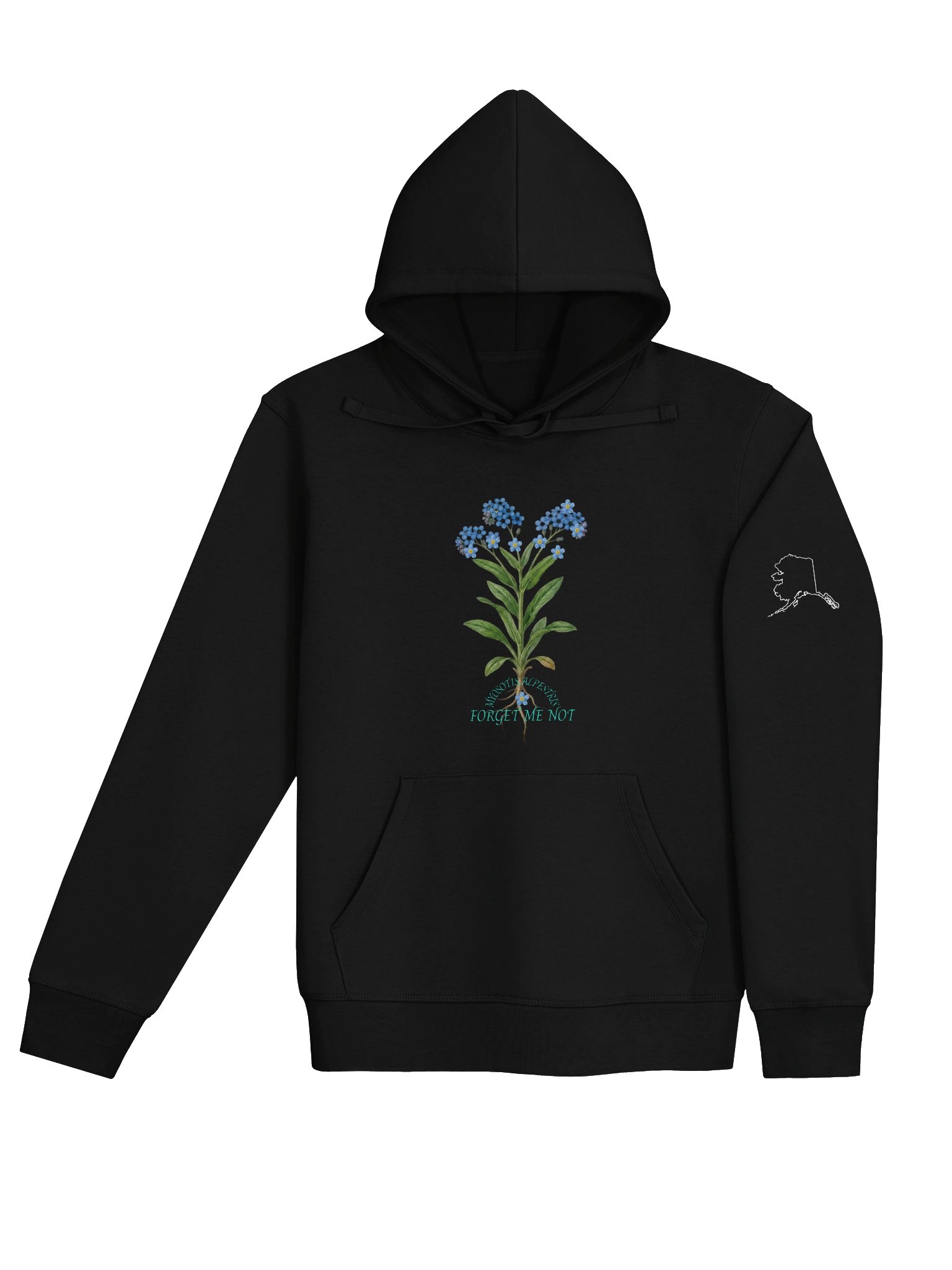 DELUXE "FORGET-ME-NOT" HOODY product image (4)
