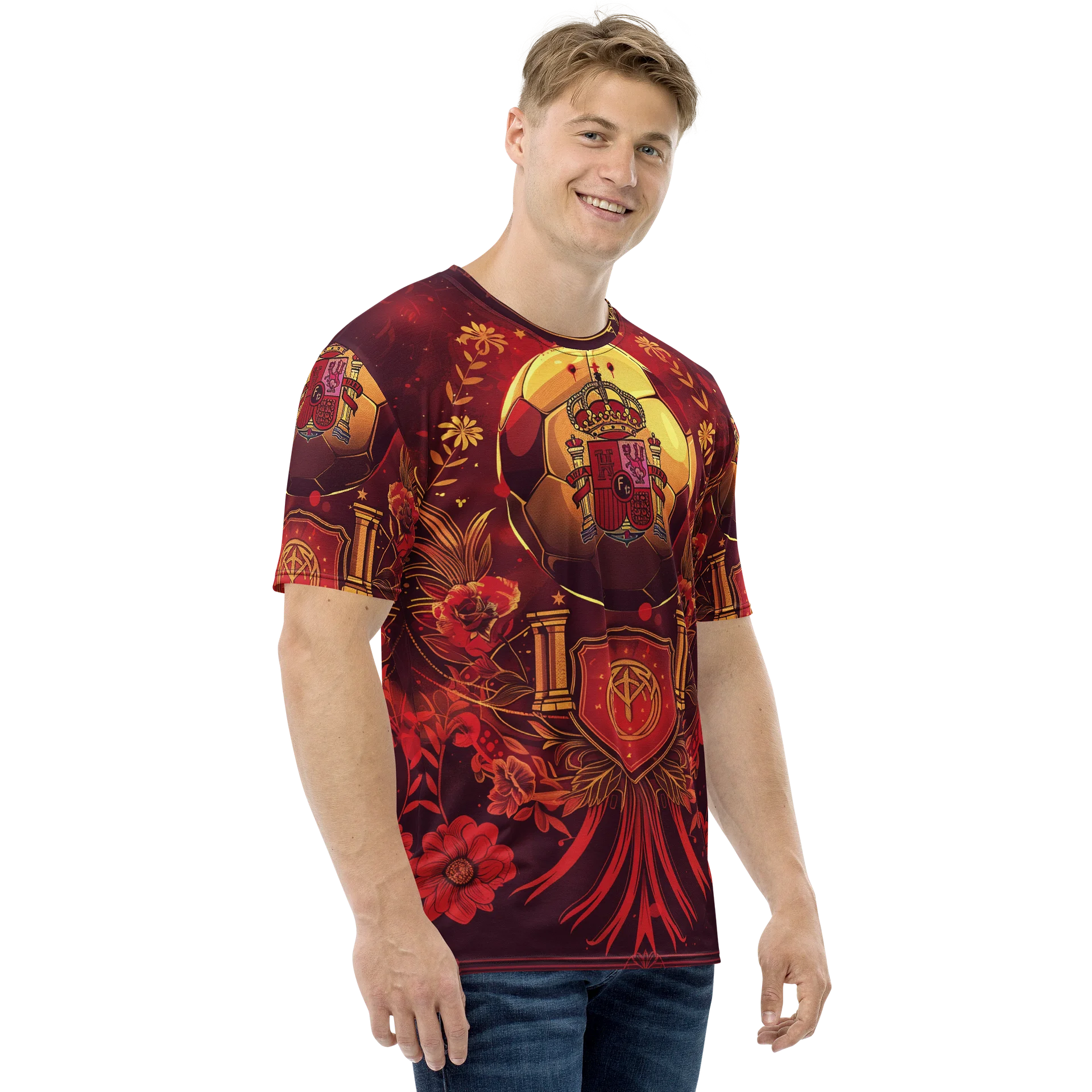 Spain Mens Fantasy Football Shirt product image (6)